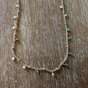 Kendra Scott Delicate Beaded Necklace-Multi